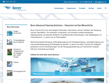 Tablet Screenshot of borer.ch